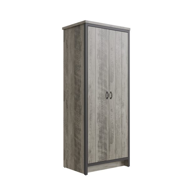 grey 2 door boston range wardrobe