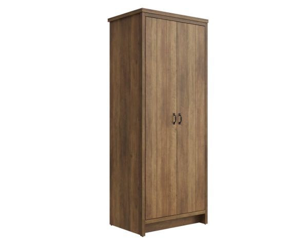oak wood colour 2 door boston range wardrobe