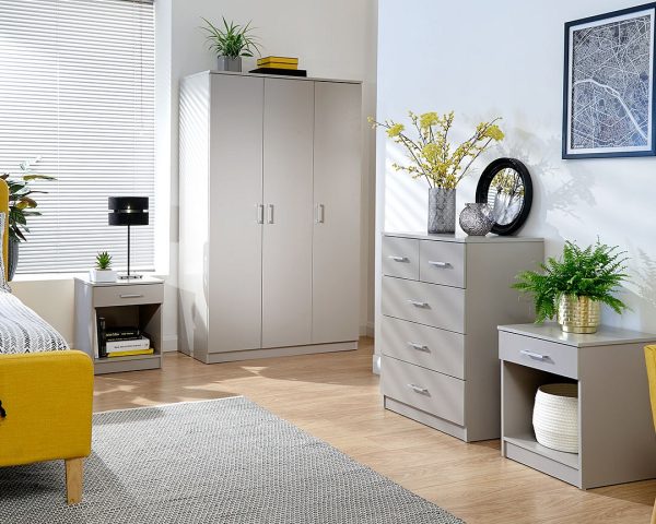 grey 4 piece panama bedroom set